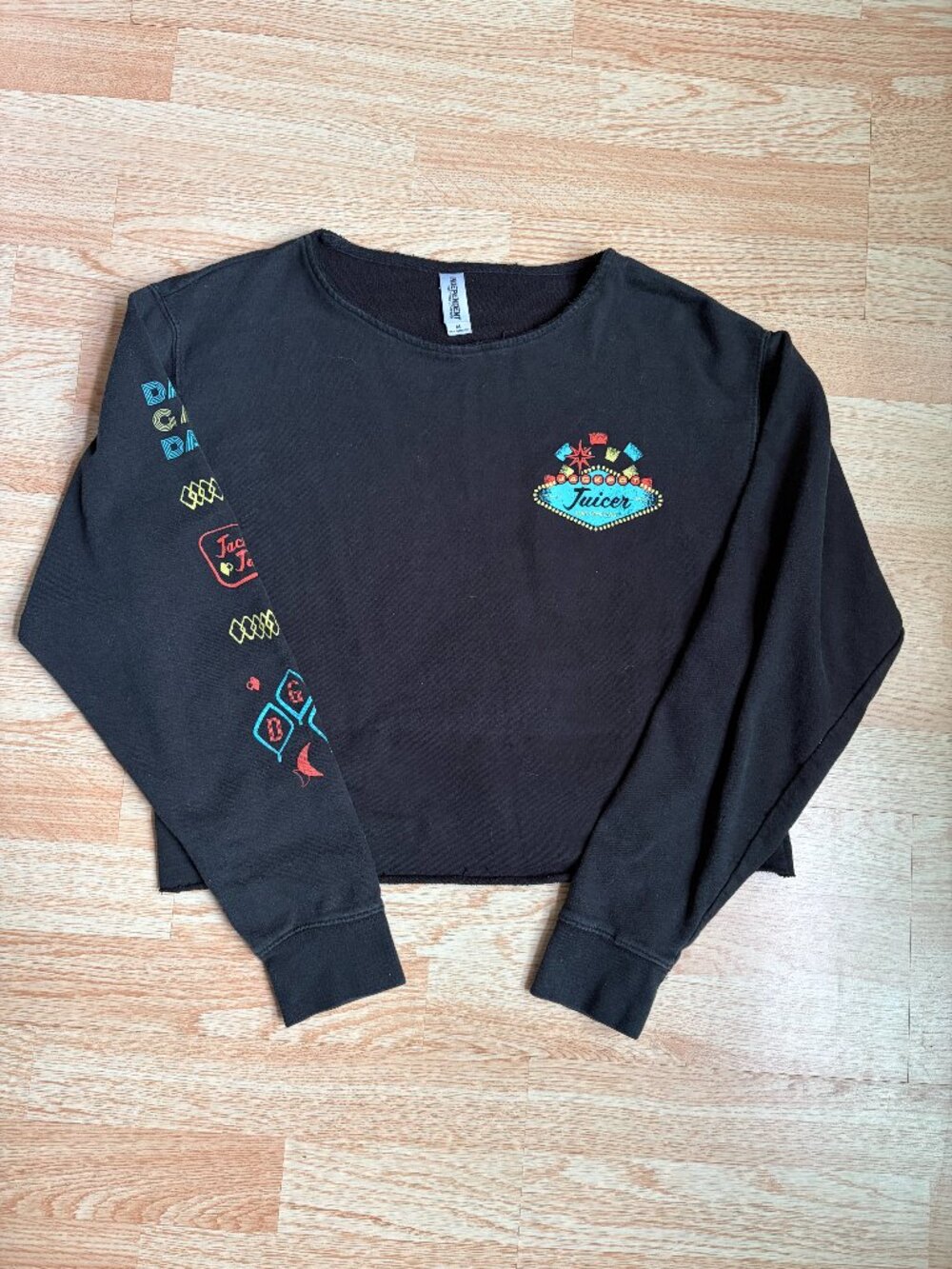 Dance Gavin Dance Jackpot Juicer Cropped Sweatshirt